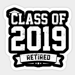 Class of 2019 Retired Graduation Sticker